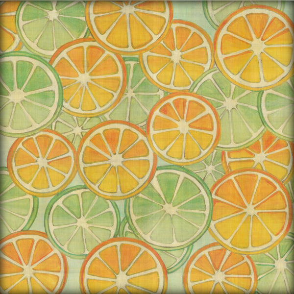 Citrus Daze Print| Scrapbookers Painted Page