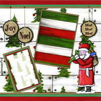 Country Christmas Trees Quick Page Set