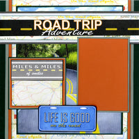 Road Trip Adventure Quick Page Set