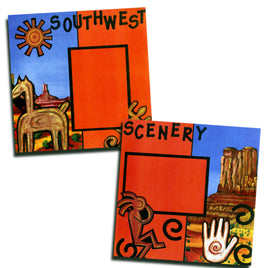 Southwest Scenery Quick Page Set