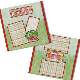Summer Daze Picnic Quick Page Set