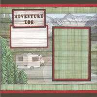 Camping Adventure Quick Page Set