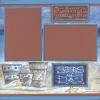'Castles By The Sea' Quick Page Set