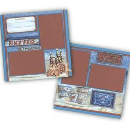 'Castles By The Sea' Quick Page Set