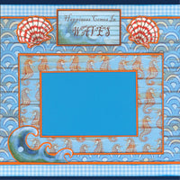 'Happiness Comes In Waves' Quick Page Set