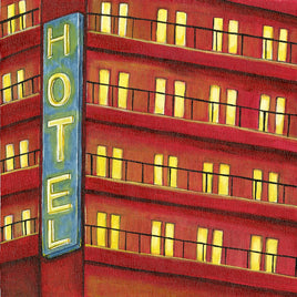 Hotel Scrapbook Print