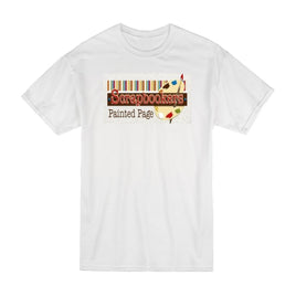 Scrapbookers Painted Page T-Shirt