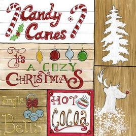 Warm Cozy Christmas Tags