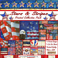 Stars & Stripes Printed Collection Pack