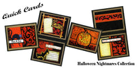 Halloween Nightmares Quick Card Kit