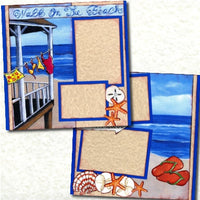 Let's Walk on the Beach - Page Kit