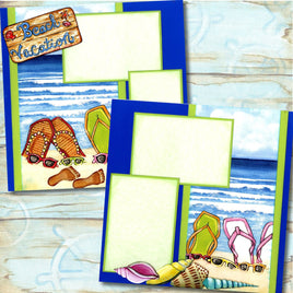 "Sunny Beach Vacation" Page Kit