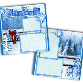 Country Christmas Page Kit - click below image to see page 2
