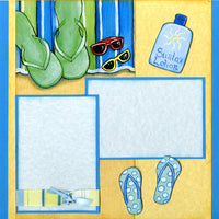 Flip Flops & Sand - Page Kit