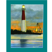 Lighthouse View - Acrylic Painting on Canvas