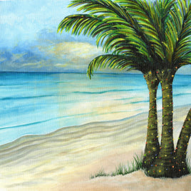 Coastal Christmas Palms