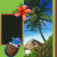 Paradise Party Page Kit - click below image to see page 2