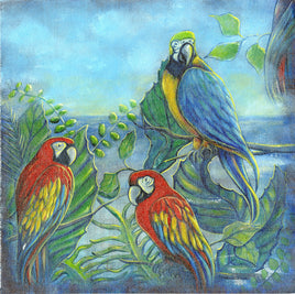Parrot Bay Scrapbook Print