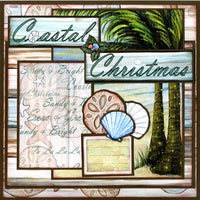 "Coastal Christmas" Quick Page Set
