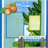 Coastal Beach Vacation Quick Page Set
