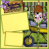 Happy Blooms Quick Page Set - click below image to see page 2