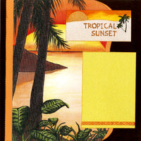 Tropical Sunset Quick Page Set - click below image to see page 2