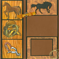 Cowboy Up Quick Page Set - click below to see page 2