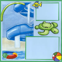 Water Park Fun Page Kit - click below to see page 2