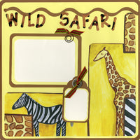 Wild Wild Safari Quick Page Set - click below image to see page 2