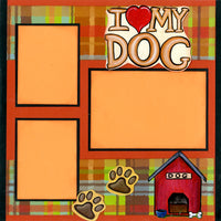 I Love My Dog Quick Page Set - click below image to see page 2