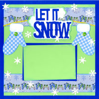 Let it Snow Quick Page Set - click below image to see page 2