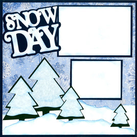 It's A Snow Day Quick Page Set - click below image to see page 2