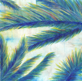 Tropical Palms Scrapbook Print