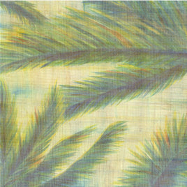 Tropical Palms Reflection Scrapbook Print