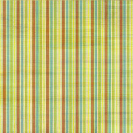 Tropical Stripes Scrapbook Print