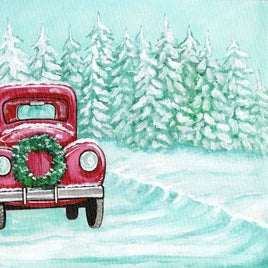 A Snowy Drive