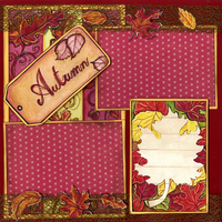 Autumn Leaves Quick Page Set