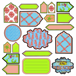 Beach Bum Tags