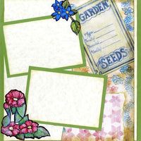 Beautiful Flower Garden Page Kit