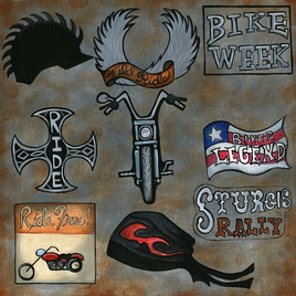 Bike Rally Cut-Outs