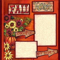 Fall Harvest Fun - Page Kit