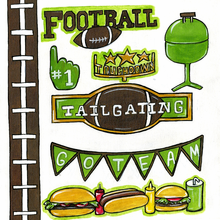 Football Cut Outs