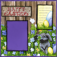 Happy Easter Quick Page Set - click below to see page 2