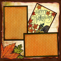 Happy Thanksgiving Quick Page - click below to see page 2