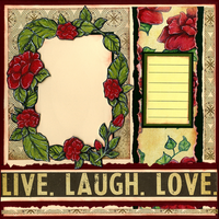 Live, Laugh, Love Quick Page Set - click below to see page 2