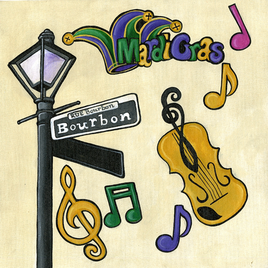 Mardi Gras Cut Outs