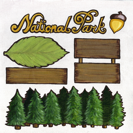 National Park Cut Outs