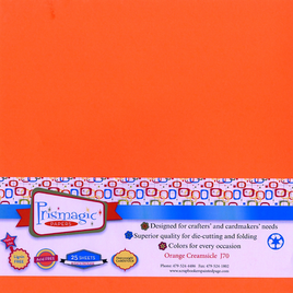 Orange Creamsicle / 12"x12" 25 SHEET PACK