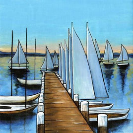 Sailing from Pier