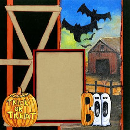 Scary Trick or Treat Quick Page Set - click below to see page 2